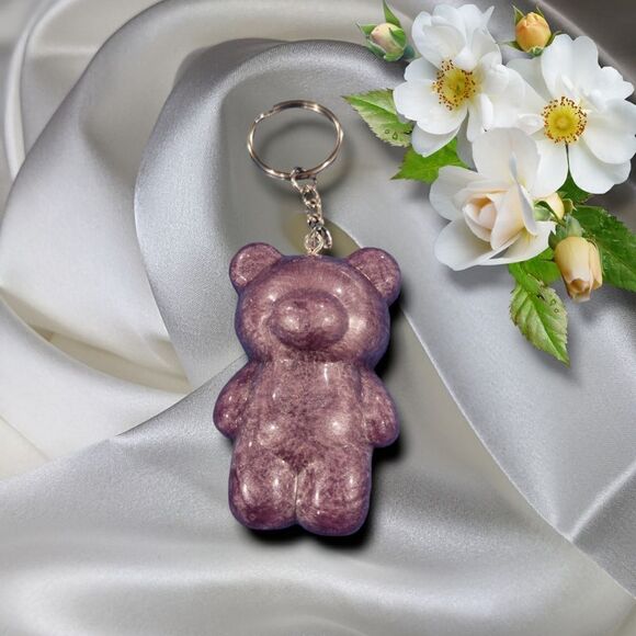 Lavender Gummy Bear Keychain(Z218) - Key & Card Holders/Accessorie - Picture 1 of 6